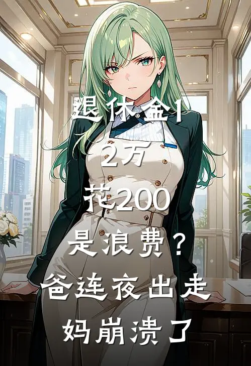 退休金1.2万，花200是浪费？爸连夜出走妈崩溃了