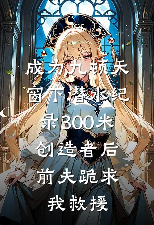 成为九顿天窗下潜水纪录300米创造者后，前夫跪求我救援