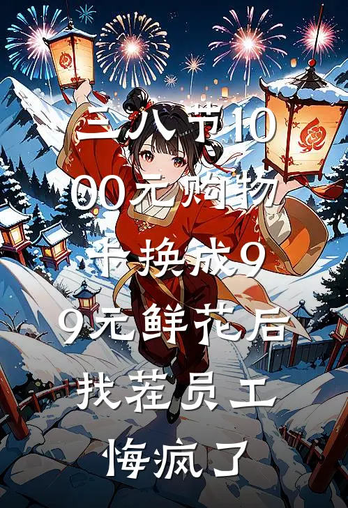 三八节1000元购物卡换成9.9元鲜花后，找茬员工悔疯了