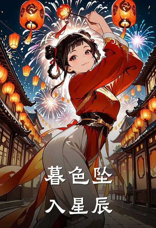 暮色坠入星辰