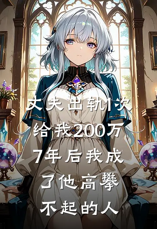 丈夫出轨1次给我200万，7年后我成了他高攀不起的人