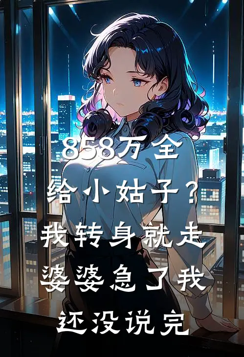 858万全给小姑子？我转身就走，婆婆急了：我还没说完