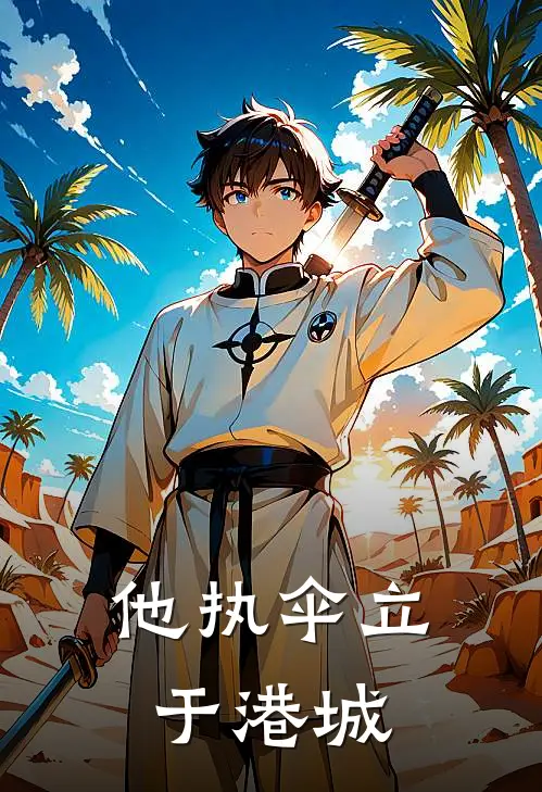 他执伞立于港城