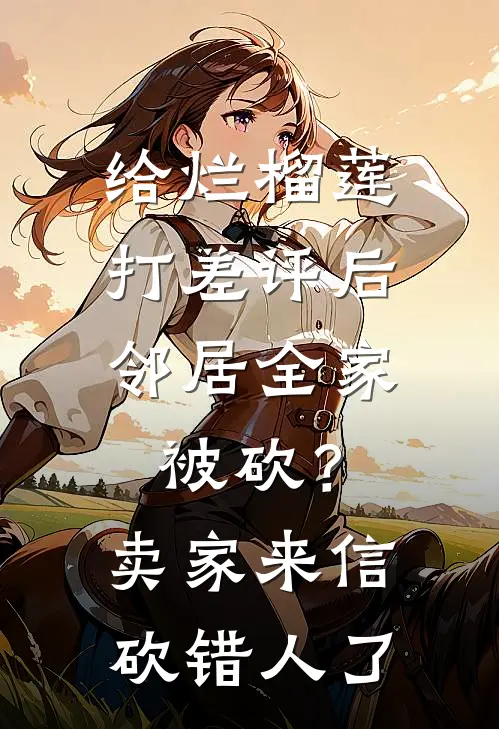 给烂榴莲打差评后，邻居全家被砍？卖家来信：砍错人了