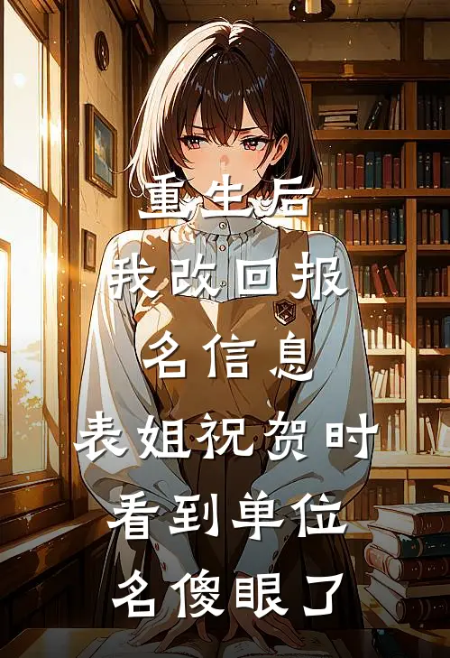 重生后，我改回报名信息，表姐祝贺时看到单位名傻眼了