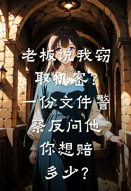 老板说我窃取机密？一份文件警察反问他：你想赔多少？