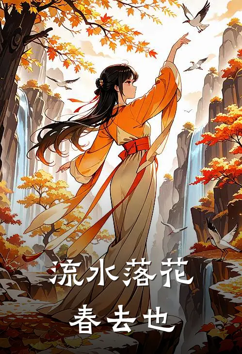 流水落花春去也