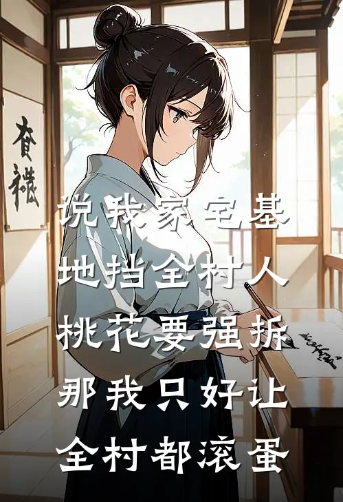 说我家宅基地挡全村人桃花要强拆，那我只好让全村都滚蛋