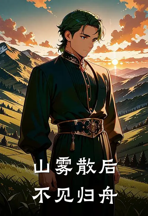 山雾散后，不见归舟