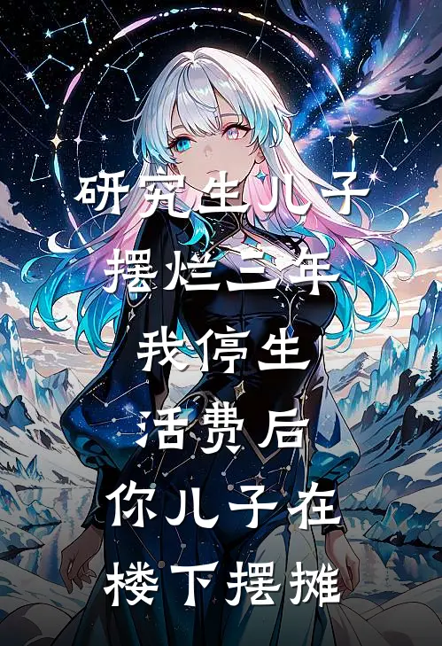 研究生儿子摆烂三年，我停生活费后：你儿子在楼下摆摊