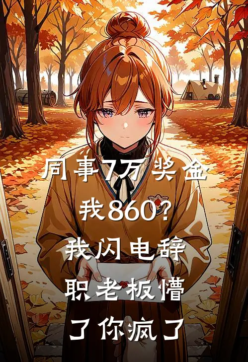 同事7万奖金我860？我闪电辞职，老板懵了：你疯了