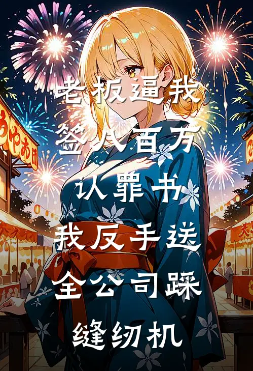 老板逼我签八百万认罪书，我反手送全公司踩缝纫机