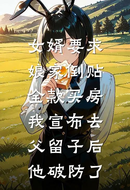 女婿要求娘家倒贴全款买房，我宣布去父留子后他破防了