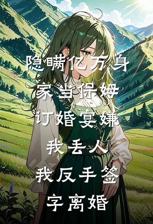 隐瞒亿万身家当保姆，订婚宴嫌我丢人，我反手签字离婚