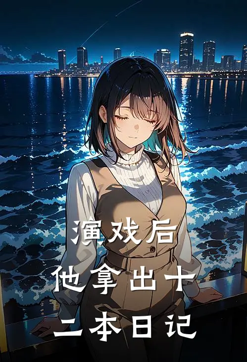 演戏后，他拿出十二本日记