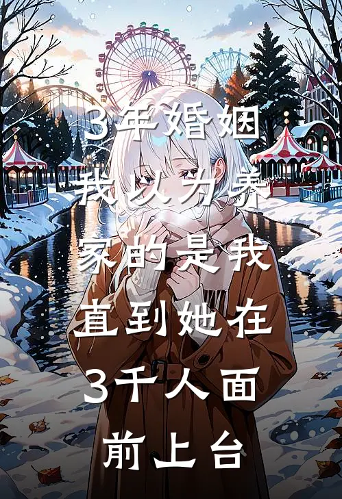 3年婚姻我以为养家的是我，直到她在3千人面前上台