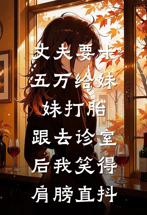丈夫要十五万给妹妹打胎，跟去诊室后我笑得肩膀直抖