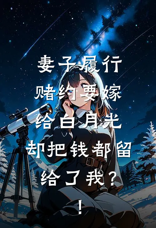 妻子履行赌约要嫁给白月光，却把钱都留给了我？！