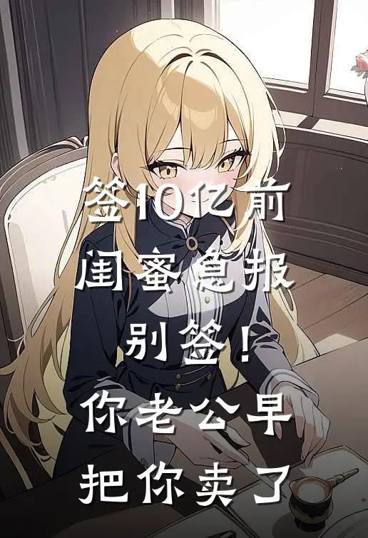 签10亿前闺蜜急报：别签！你老公早把你卖了