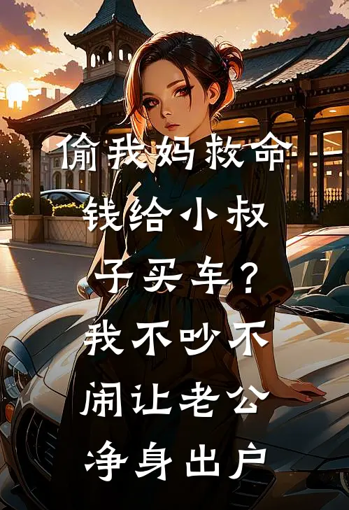 偷我妈救命钱给小叔子买车？我不吵不闹让老公净身出户