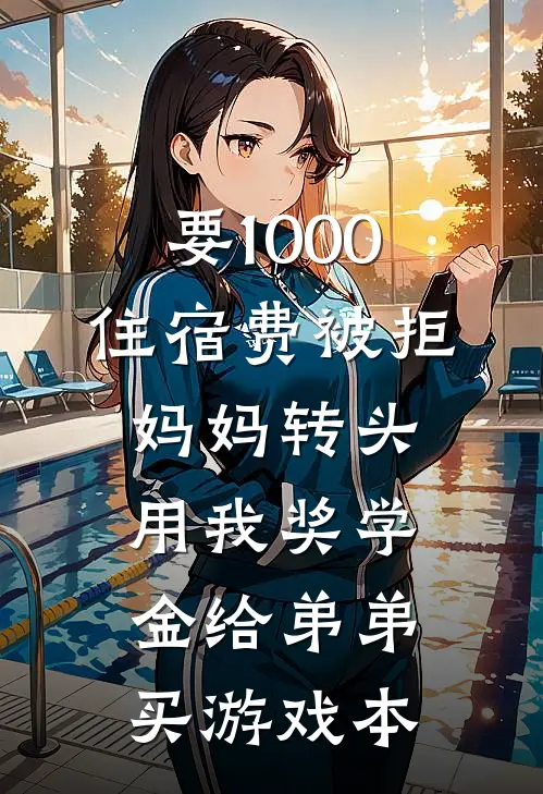 要1000住宿费被拒，妈妈转头用我奖学金给弟弟买游戏本