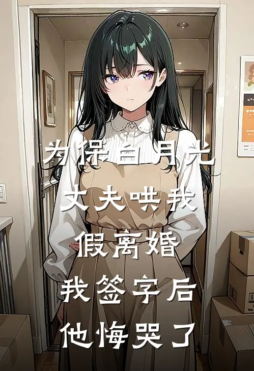 为保白月光，丈夫哄我假离婚，我签字后他悔哭了