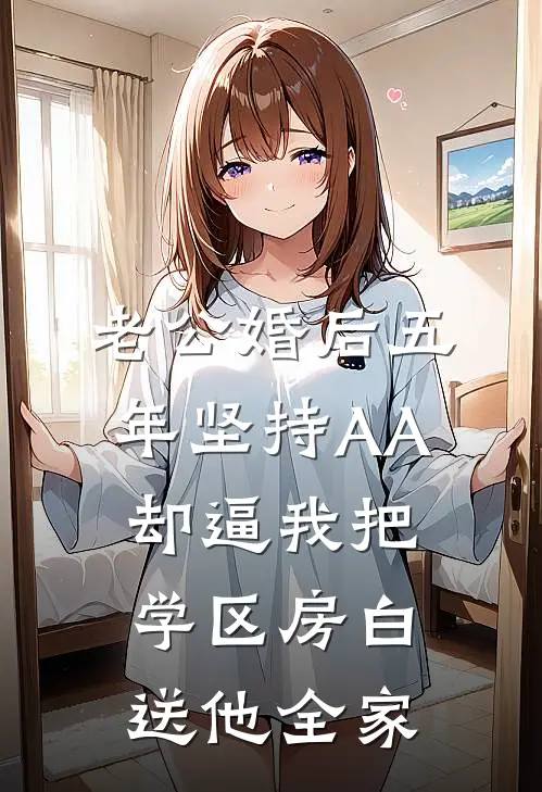 老公婚后五年坚持AA，却逼我把学区房白送他全家