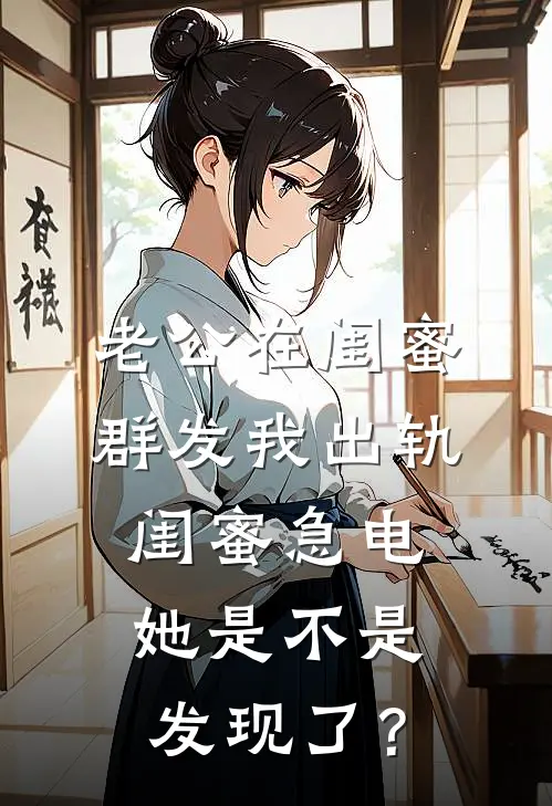 老公在闺蜜群发我出轨，闺蜜急电：她是不是发现了？