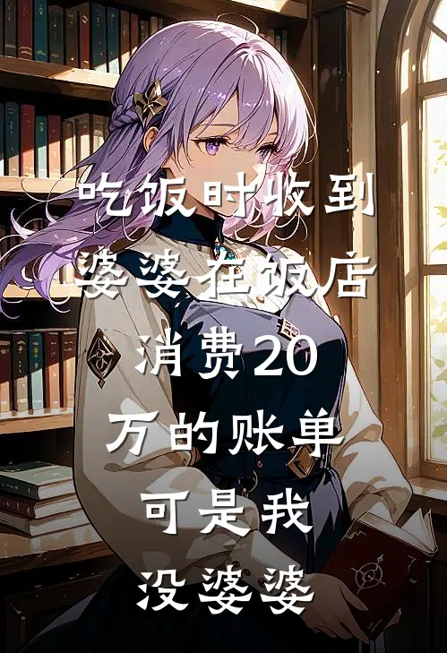 吃饭时收到婆婆在饭店消费20万的账单，可是我没婆婆