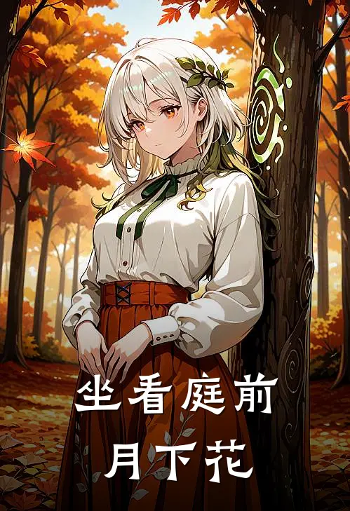 坐看庭前月下花