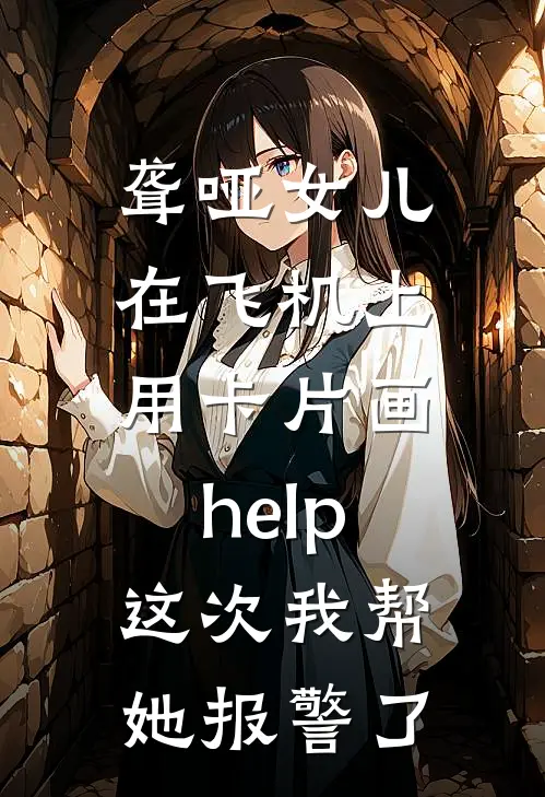 聋哑女儿在飞机上用卡片画help，这次我帮她报警了