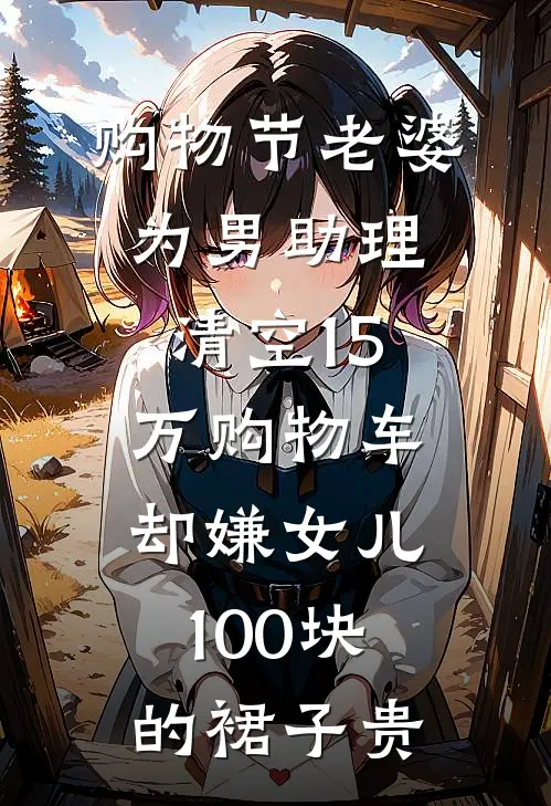 购物节老婆为男助理清空15万购物车，却嫌女儿100块的裙子贵