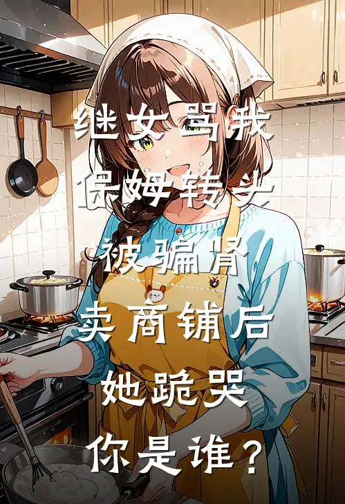 继女骂我保姆转头被骗肾，卖商铺后她跪哭：你是谁？