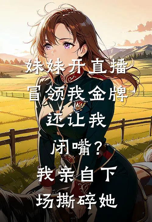妹妹开直播冒领我金牌，还让我闭嘴？我亲自下场撕碎她
