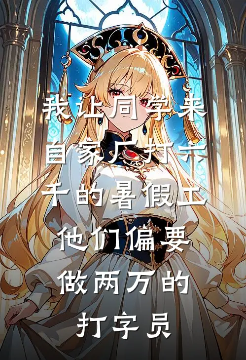我让同学来自家厂打六千的暑假工，他们偏要做两万的打字员