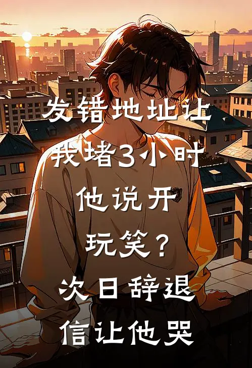 发错地址让我堵3小时，他说开玩笑？次日辞退信让他哭