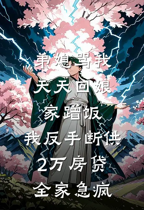弟媳骂我天天回娘家蹭饭，我反手断供2万房贷全家急疯