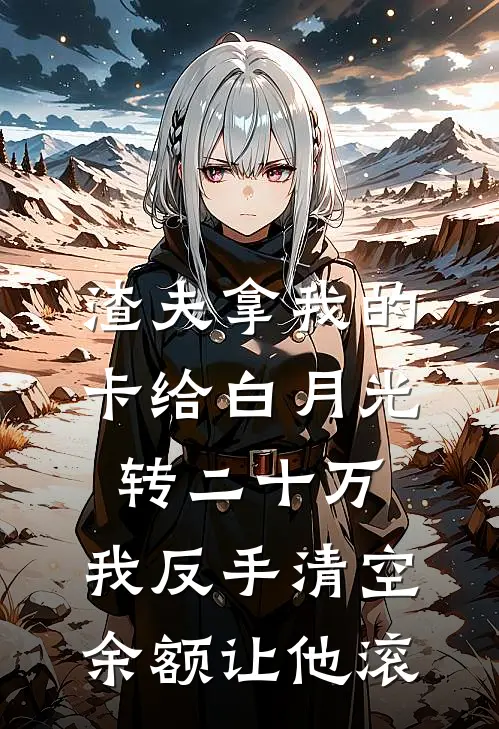 渣夫拿我的卡给白月光转二十万，我反手清空余额让他滚
