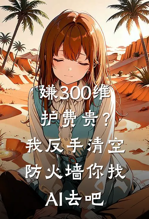 嫌300维护费贵？我反手清空防火墙，你找AI去吧
