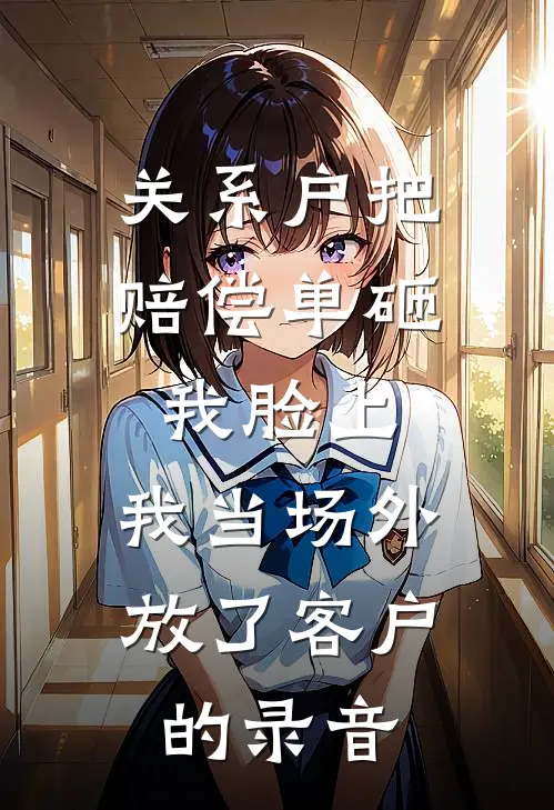 关系户把赔偿单砸我脸上，我当场外放了客户的录音