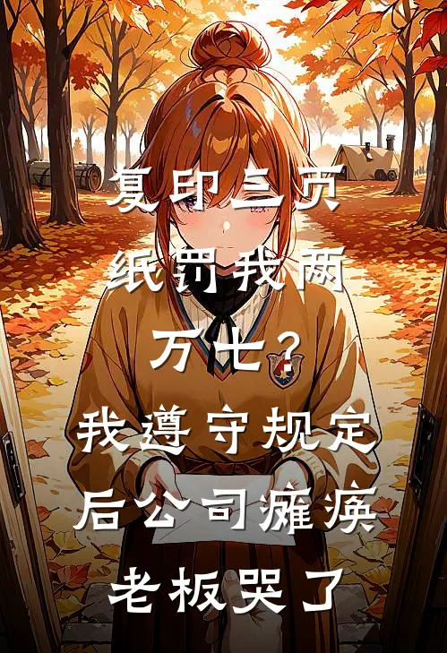 复印三页纸罚我两万七？我遵守规定后公司瘫痪老板哭了