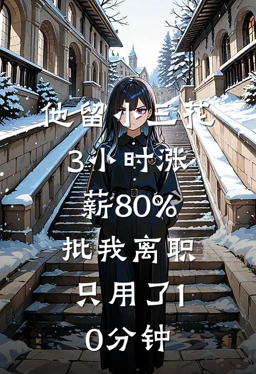 他留小三花3小时涨薪80%，批我离职只用了10分钟