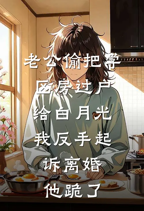 老公偷把学区房过户给白月光，我反手起诉离婚，他跪了