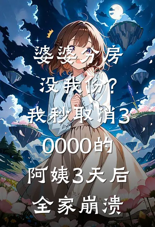 婆婆分房没我份?我秒取消30000的阿姨，3天后全家崩溃