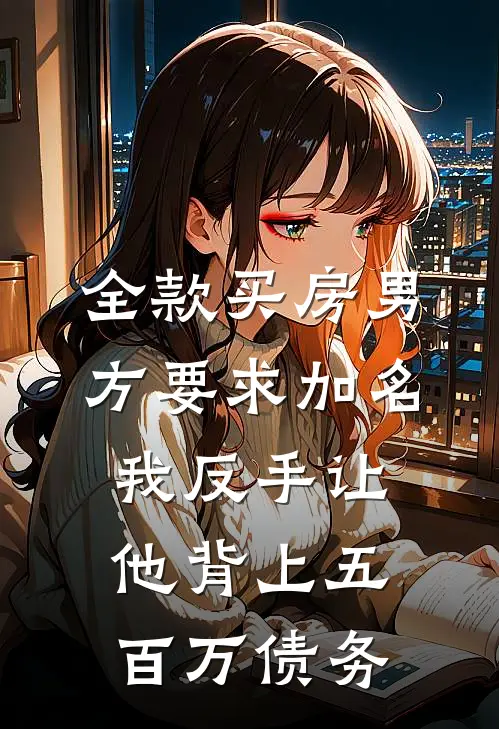 全款买房男方要求加名，我反手让他背上五百万债务