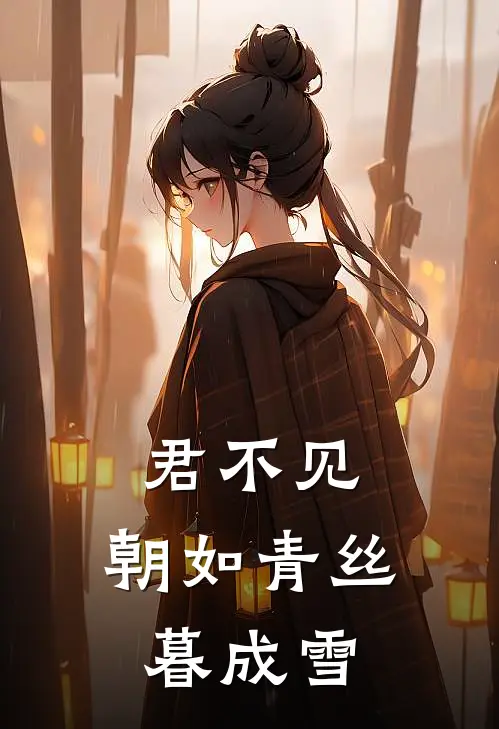君不见，朝如青丝暮成雪