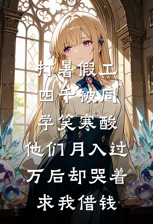 打暑假工四千被同学笑寒酸，他们月入过万后却哭着求我借钱