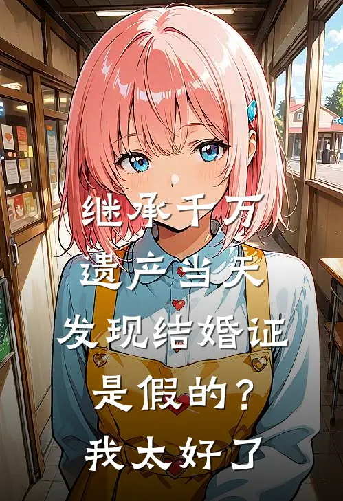 继承千万遗产当天，发现结婚证是假的？我：太好了