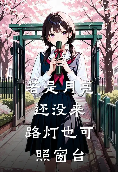 若是月亮还没来，路灯也可照窗台