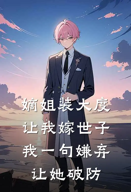 嫡姐装大度让我嫁世子，我一句嫌弃让她破防